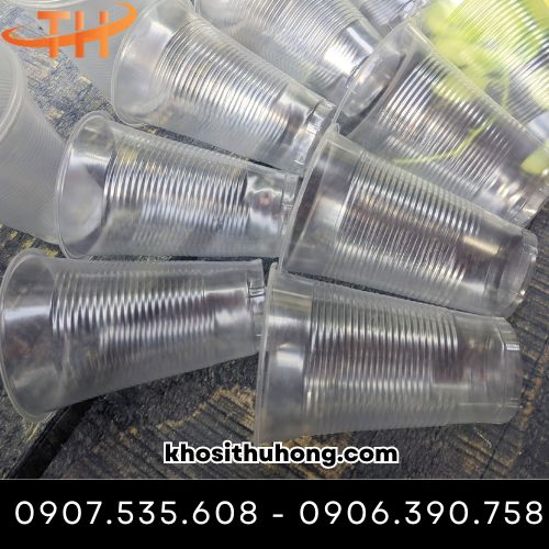 Ly nhựa sọc 380ml
