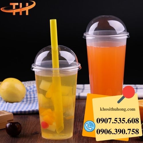 ly nhựa đáy bầu