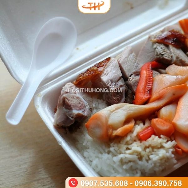 Muỗng nhựa cán ngắn dùng 1 lần làm từ nhựa an toàn thực phẩm Muỗng nhựa cán ngắn dùng 1 lần làm từ nhựa an toàn thực phẩm