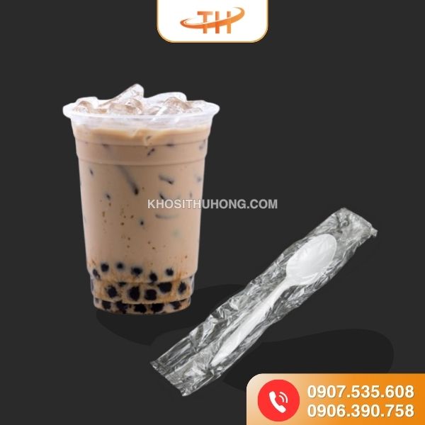 Muỗng nhựa có màng bọc đảm bảo an toàn vệ sinh thực phẩm Muỗng nhựa có màng bọc đảm bảo an toàn vệ sinh thực phẩm
