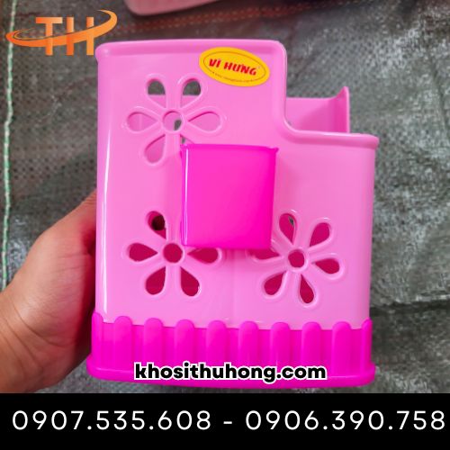 Ống đũa nhựa 2 ngăn