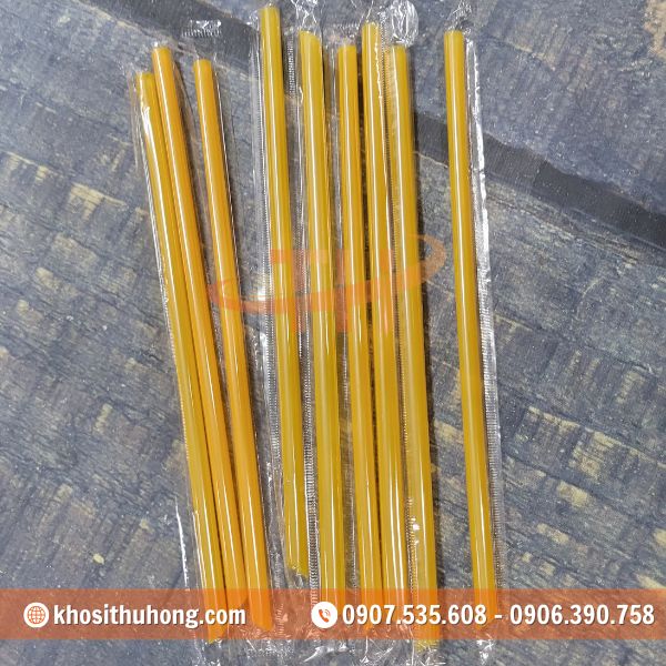 Ống hút có màng bọc nilon luôn đảm bảo vệ sinh Ống hút có màng bọc nilon luôn đảm bảo vệ sinh