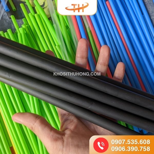 Ống hút nhựa dùng một lần tiện lợi Ống hút nhựa dùng một lần tiện lợi