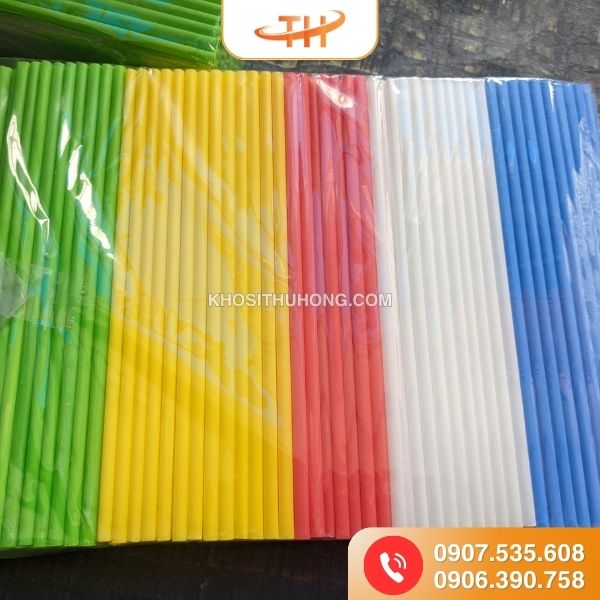 Ống hút đủ màu, đủ kích cỡ phù hợp đa dạng nhu cầu Ống hút đủ màu, đủ kích cỡ phù hợp đa dạng nhu cầu