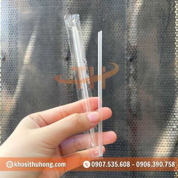 Ống hút được làm từ nhựa PP an toàn, không mùi Ống hút được làm từ nhựa PP an toàn, không mùi