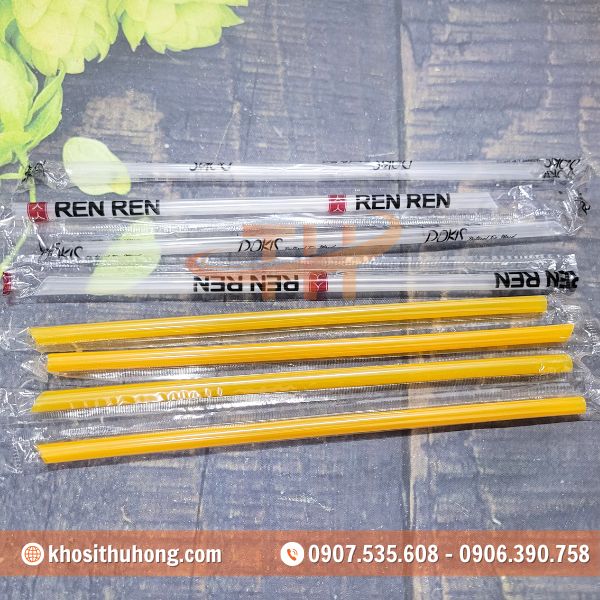 Ống hút in logo phù hợp với nhiều mô hình kinh doanh khác nhau Ống hút in logo phù hợp với nhiều mô hình kinh doanh khác nhau