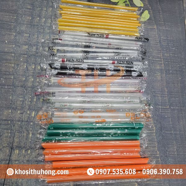 Ống hút màng bọc nhựa Ống hút màng bọc nhựa
