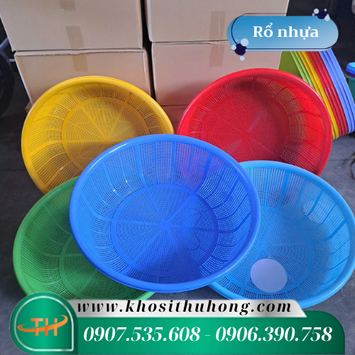 Rổ nhựa đựng trái cây giá thành rẻ