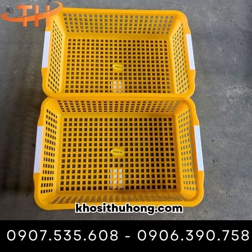 Rổ nhựa chữ nhật