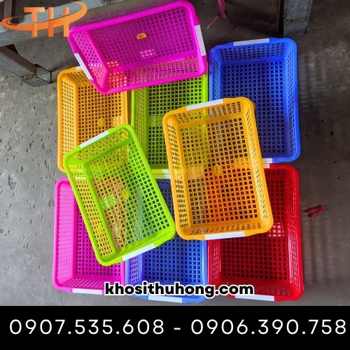 Rổ nhựa vuông