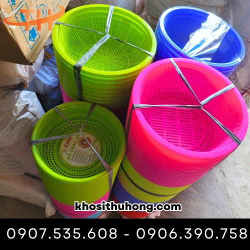 Rổ nhựa tròn chất lượng cao chính hãng