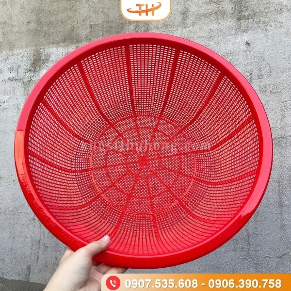 Rổ tròn lớn với chất liệu nhựa cao cấp Rổ tròn lớn với chất liệu nhựa cao cấp
