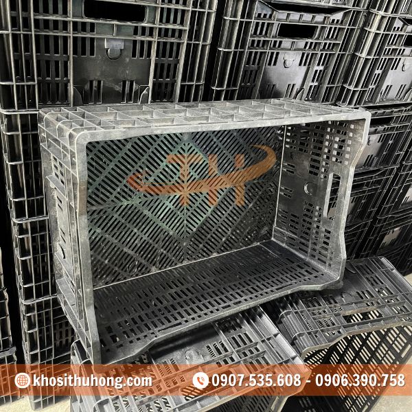 Sóng nhựa hở được làm từ nhựa PP nguyên sinh cao cấp, chịu lực tốt Sóng nhựa hở được làm từ nhựa PP nguyên sinh cao cấp, chịu lực tốt