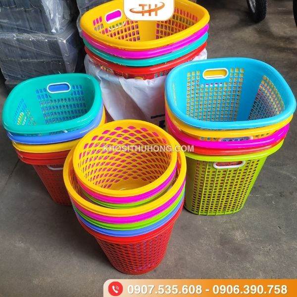 Sọt nhựa có nhiều mẫu mã đa dạng Sọt nhựa có nhiều mẫu mã đa dạng
