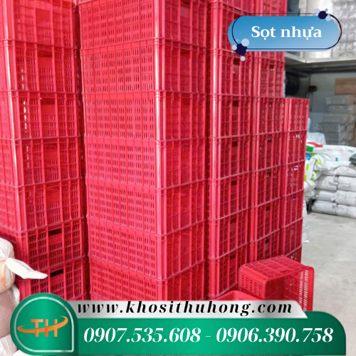 Sọt nhựa giá thành khá rẻ