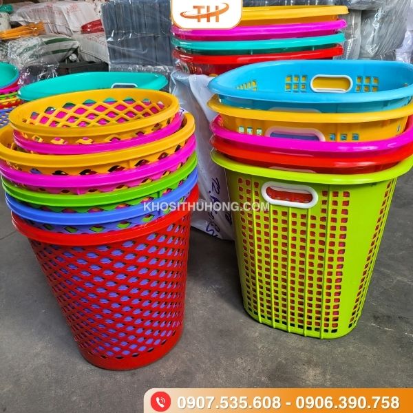 Sọt nhựa gồm các kiểu dáng khác nhau Sọt nhựa gồm các kiểu dáng khác nhau