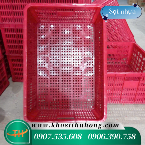 Sản phẩm Sọt nhựa với nhiều hình dáng