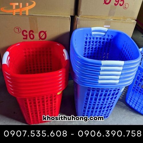 Sọt nhựa đựng quần áo