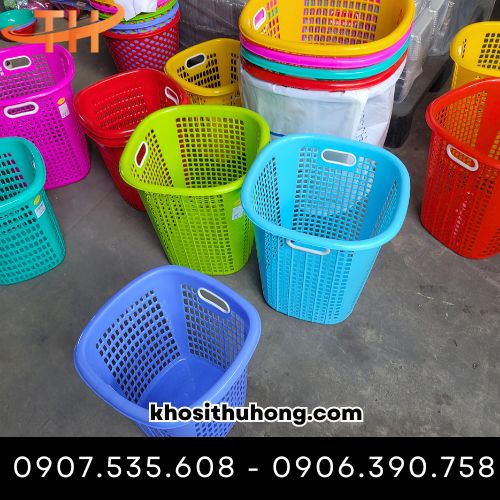 Sọt nhựa đựng quần áo