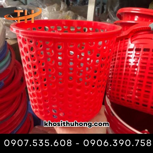 Sọt nhựa tròn