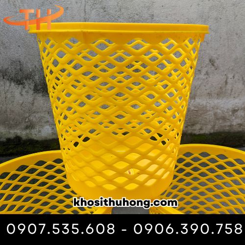 Sọt nhựa tròn đựng vật dụng