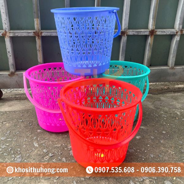 Sọt nhựa tròn với nhiều ứng dụng thực tế Sọt nhựa tròn với nhiều ứng dụng thực tế