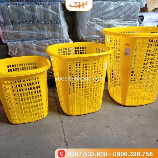 Sọt nhựa vuông có các size lớn, vừa, nhỏ Sọt nhựa vuông có các size lớn, vừa, nhỏ