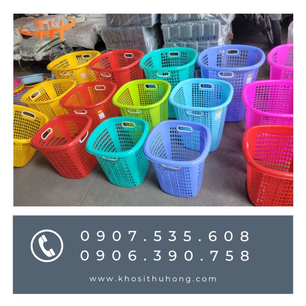 Sọt rác nhựa giá sỉ rẻ hàng chính hãng