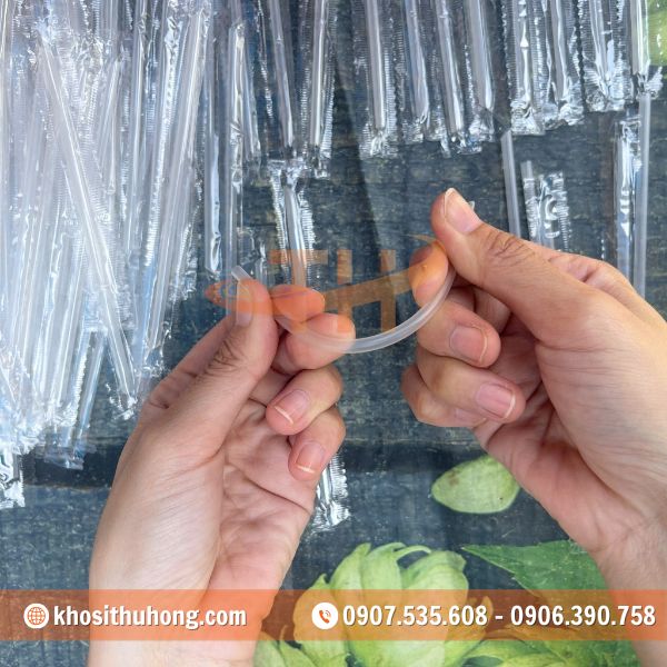 Thân ống hút cứng vừa đủ hạn chế cong gãy khi sử dụng Thân ống hút cứng vừa đủ hạn chế cong gãy khi sử dụng