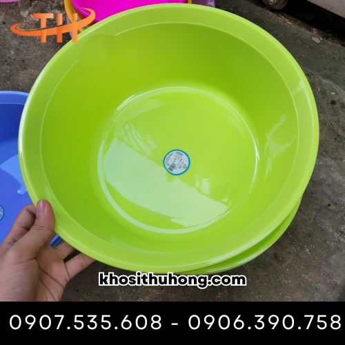 Thau nhựa tròn PP an toàn, chắc chắn