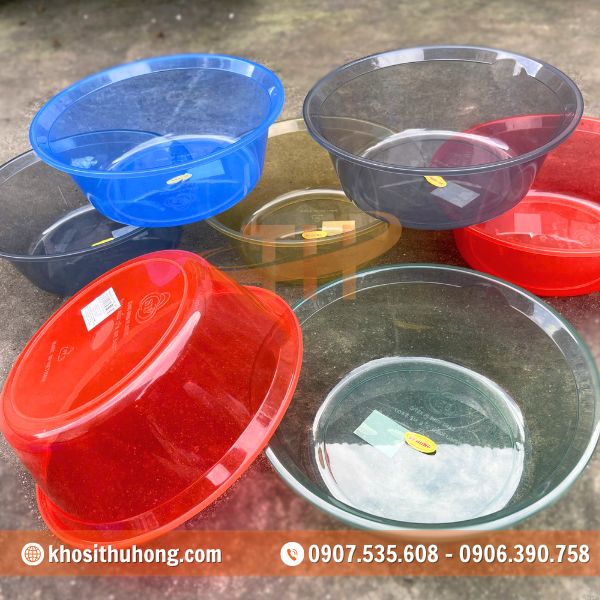 Thau nhựa trong với ứng dụng nổi bật Thau nhựa trong với ứng dụng nổi bật
