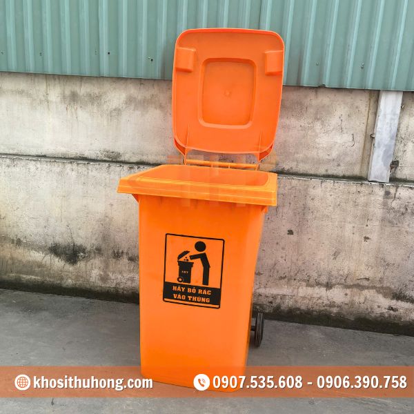 Thiết kế tiện dụng với nắp đậy kín ngăn mùi hôi, côn trùng Thiết kế tiện dụng với nắp đậy kín ngăn mùi hôi, côn trùng