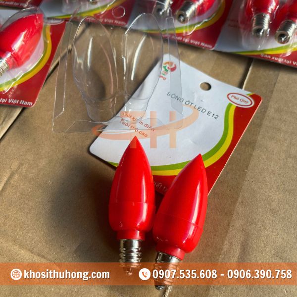Thu Hồng chuyên cung cấp bóng LED trái ớt chính hãng, giá sỉ rẻ Thu Hồng chuyên cung cấp bóng LED trái ớt chính hãng, giá sỉ rẻ