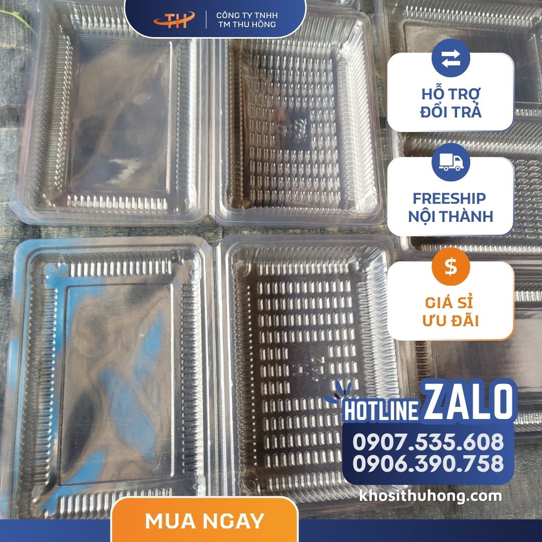 Thu Hồng chuyên sỉ hộp nhựa PET H142 giá sỉ rẻ tận xưởng Thu Hồng chuyên sỉ hộp nhựa PET H142 giá sỉ rẻ tận xưởng