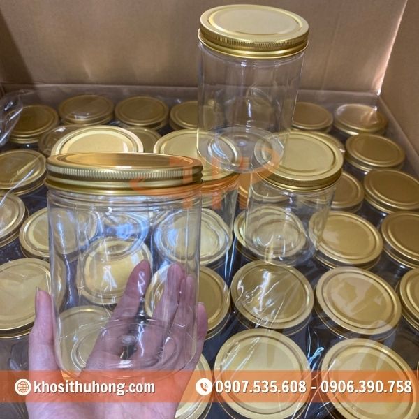 Thu Hồng chuyên sỉ hũ nhựa PET nắp nhôm uy tín, giá sỉ rẻ Thu Hồng chuyên sỉ hũ nhựa PET nắp nhôm uy tín, giá sỉ rẻ