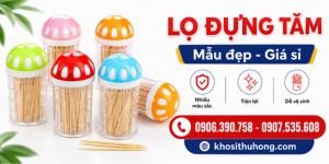 Mẫu Lọ Đựng Tăm Đẹp, Giá Rẻ Tiện Dụng Cho Gia Đình Và Quán Ăn
