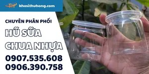 Hũ sữa chua nhựa chất lượng cao – Đặt sỉ ngay