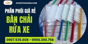 Nguồn sỉ bàn chải rửa xe uy tín cho đại lý