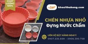 Mua sỉ chén nhựa nước chấm dùng một lần tiện lợi cho kinh doanh