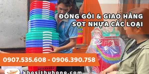 Giao sọt nhựa số lượng lớn - Nguồn cung uy tín cho đại lý