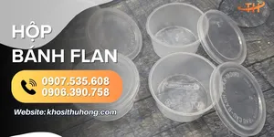 Địa chỉ bán sỉ hộp bánh flan giá rẻ ở đâu?