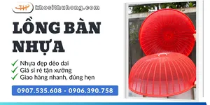 Thu Hồng chuyên sỉ lồng bàn nhựa đa dạng mẫu mã bền đẹp