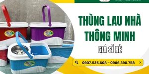 Địa chỉ chuyên bán sỉ thùng lau nhà thông minh giá hấp dẫn