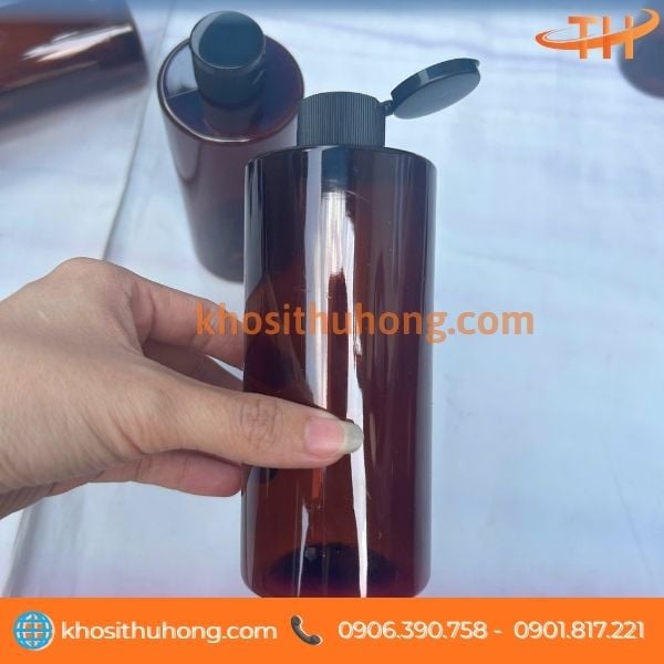Chai nhựa nắp bật 250ml, 300ml, 500ml
