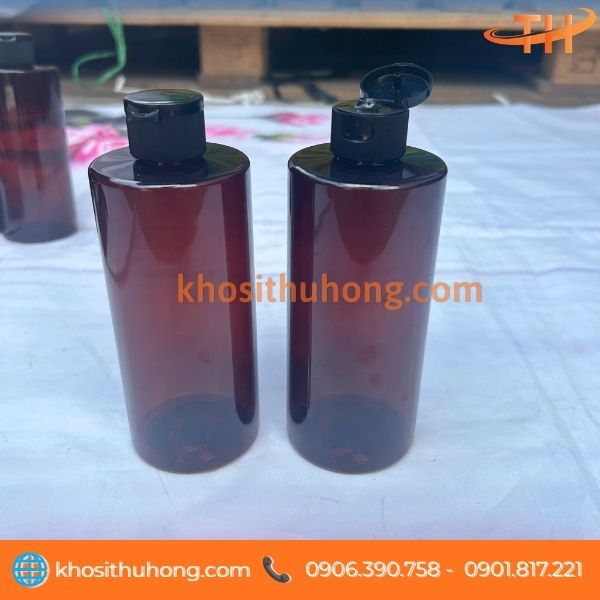 Chai nhựa nắp bật 250ml, 300ml, 500ml