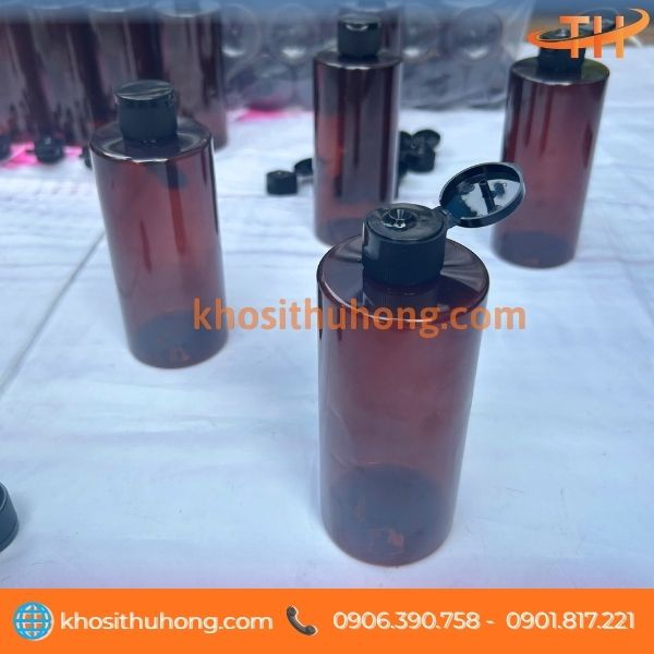 Chai nhựa nắp bật 250ml, 300ml, 500ml