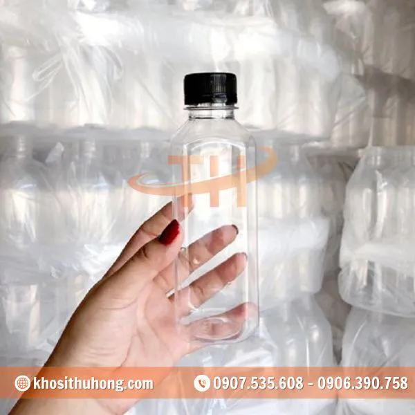 Chai Nhựa Vuông 250ml