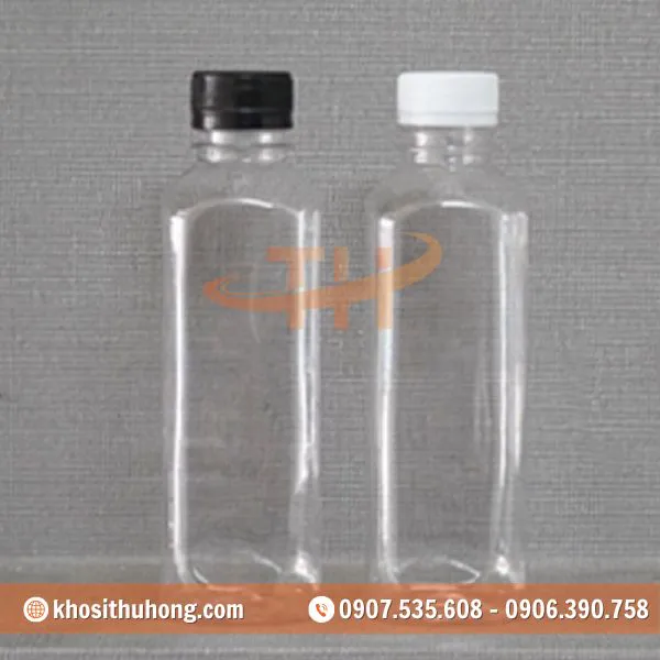 Chai Nhựa Vuông 300ml