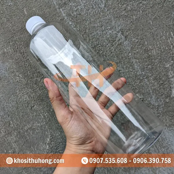 Chai Nhựa Tròn 1 Lít 