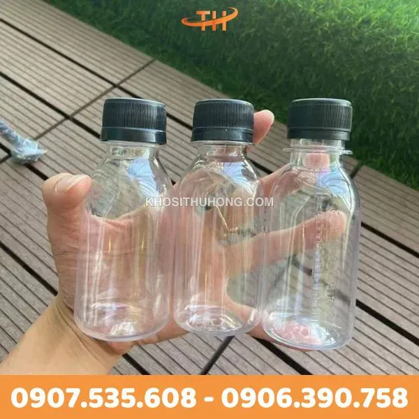 Chai Nhựa Tròn 200ml
